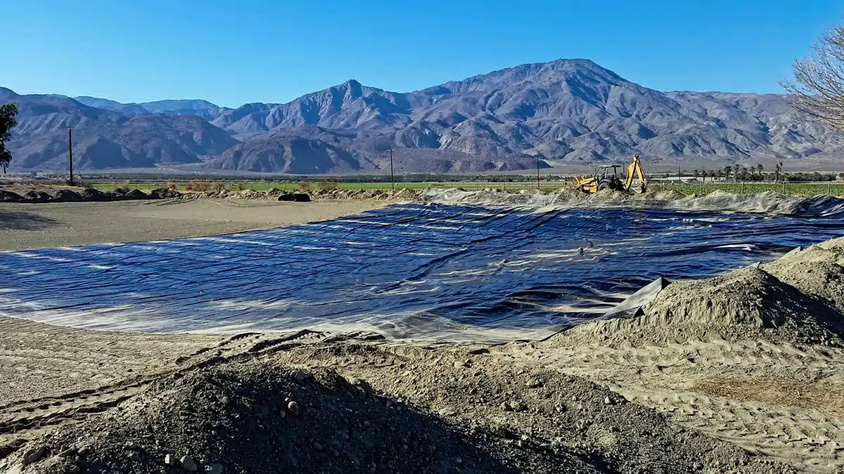 Las geomembranas aportan soluciones de impermeabilización.