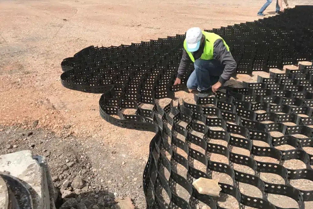 Geocelda AirDrain: Mejora del drenaje y la estabilidad en jardinería