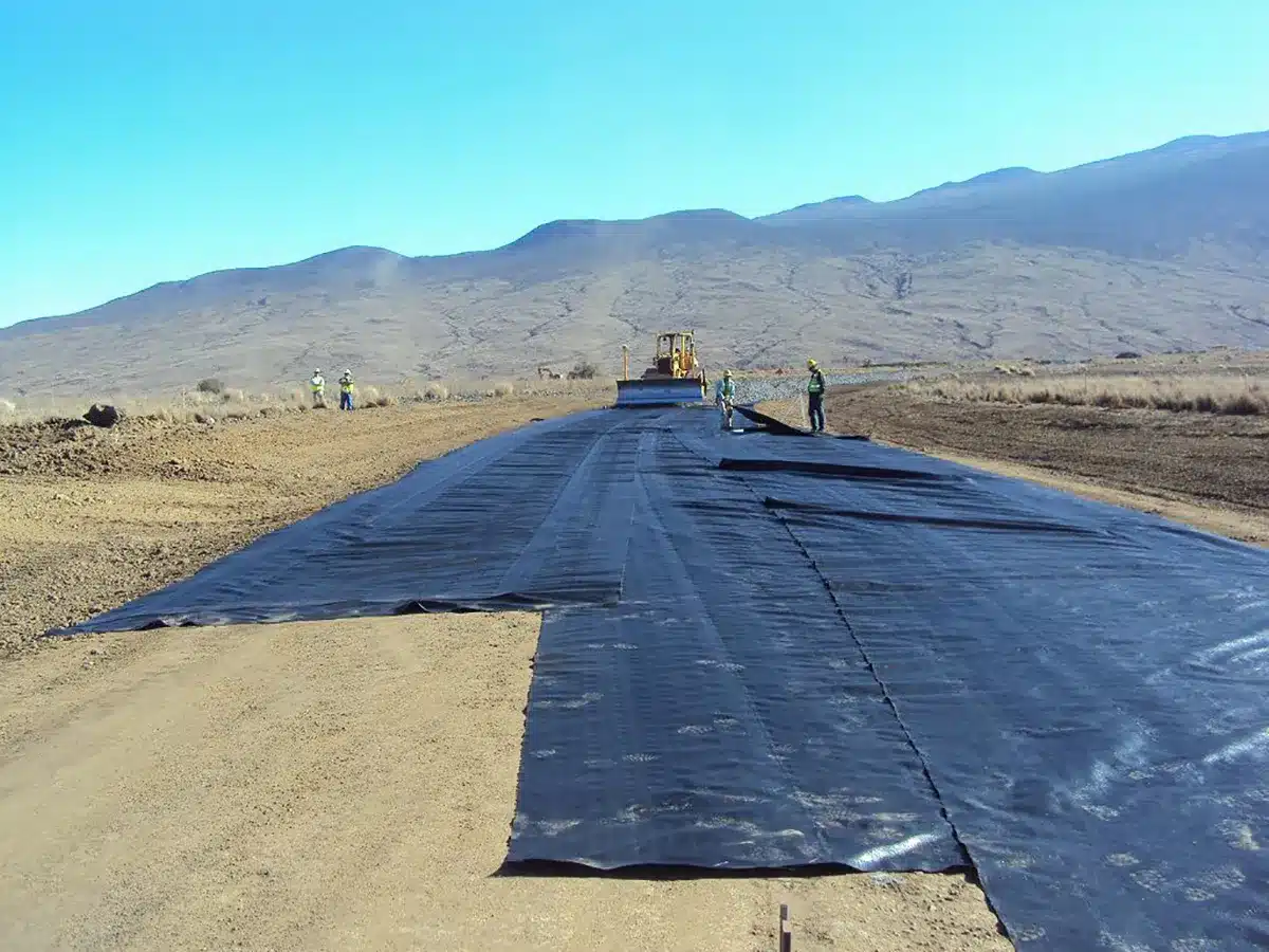 Instalación de geotextil valor m2 para estabilización de suelos