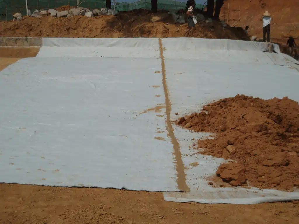 Instalación de TDM geosinteticos en un proyecto de infraestructura vial para estabilización de suelos


