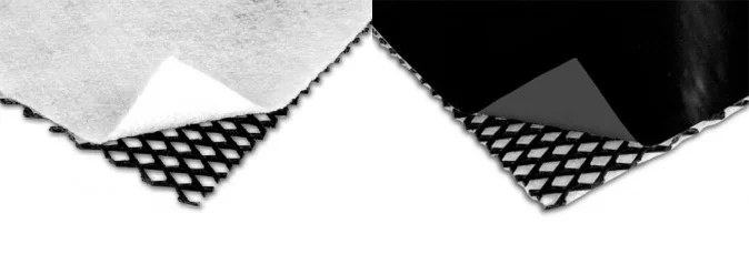 geocompuesto para drenaje geosintético aplicado en muros y carreteras