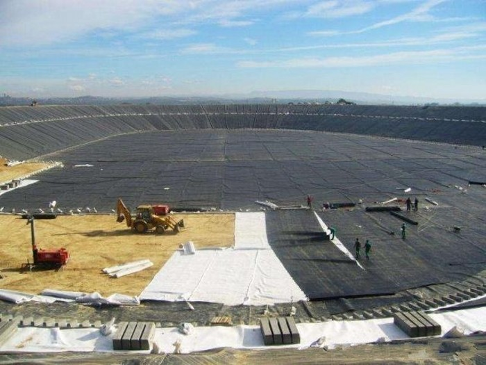 geocompuestos drenantes en sistema de recolección de lixiviados en relleno sanitario