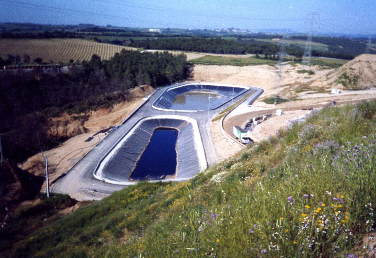 productos geosinteticos utilizados en proyecto de minería para impermeabilización y drenaje