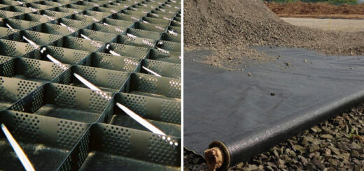tipos de geosintéticos aplicados en soft soil foundation reinforcement con geotextil y geomalla